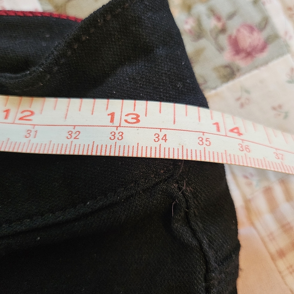 Sabrina Lauren  Black  Mid Rise Stetch Jeans  Size 10 - Picture 4 of 7